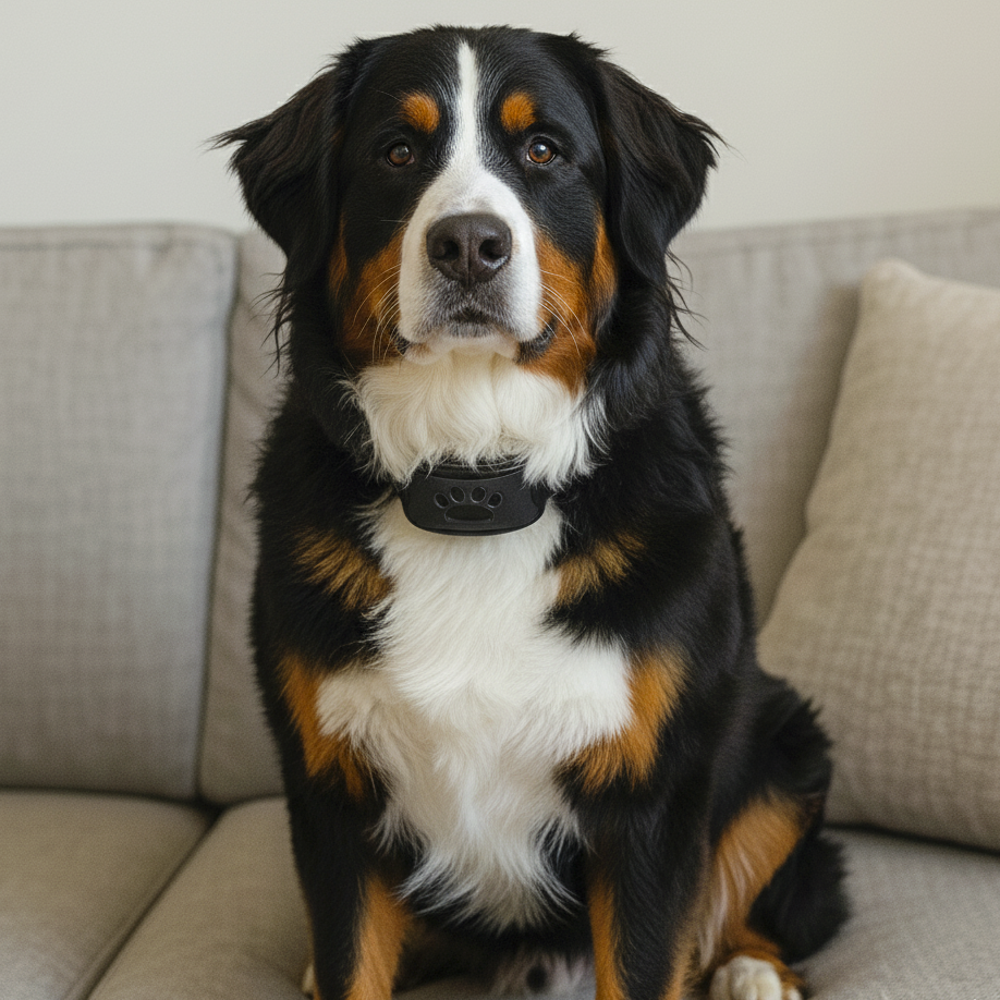 Funkel-Anti-Bell Halsband   Schmerzfreie Lösung gegen lästiges Bellen