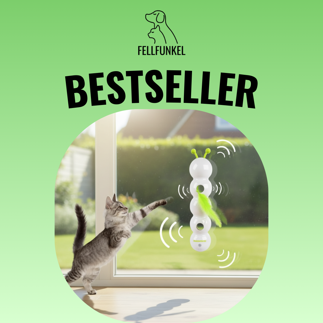 Funkel FangWurm - interaktives Katzenspielzeug